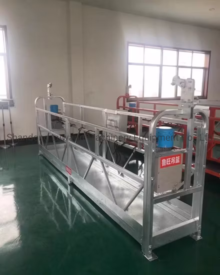Zlp630 Aluminium-Elektro-Gondel-Gerüstsystem, Rahmenkonstruktion, Balkone, Schaukel, Bühne, Andamio