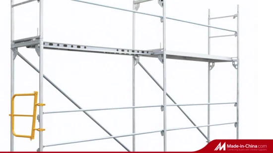 Fassadengerüstsystem aus verzinktem Stahl für den Einsatz auf Bauplattformen mit ANSI-Zertifizierung